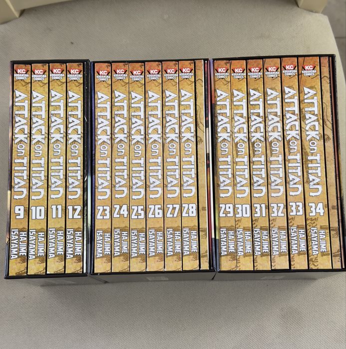 Attack on Titan Manga box sets