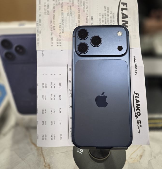 iPhone 17 Pro Max 256GB. ca NOU ! 2 Ani Garantie