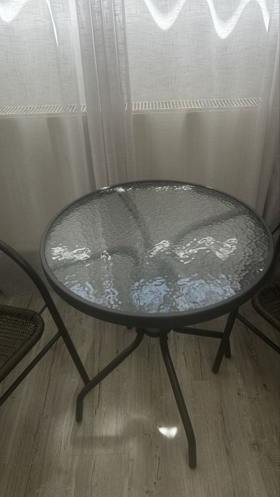 Set masa si 2 scaune pentru gradina/balcon