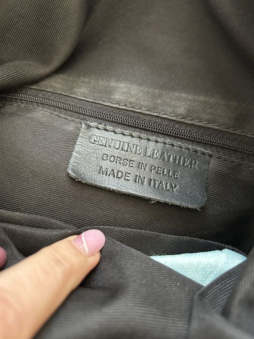 Geantă piele naturala rucsac 2 în 1