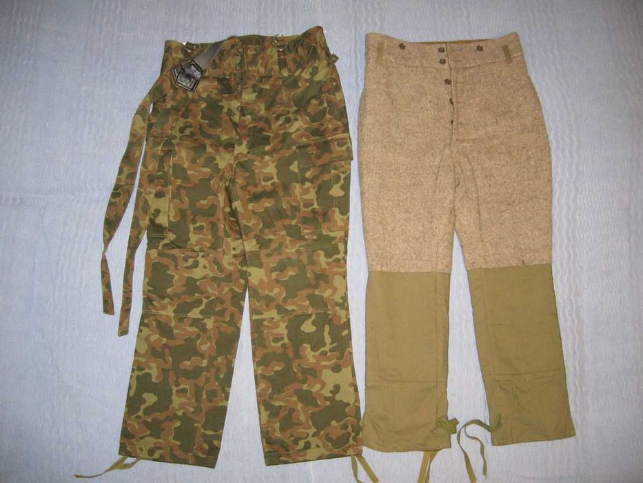 Советский зимний полукомбензон камуфляж