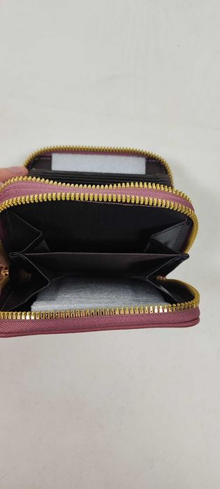 Розов дамски портфейл