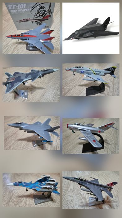 Железные модели военных самолетов