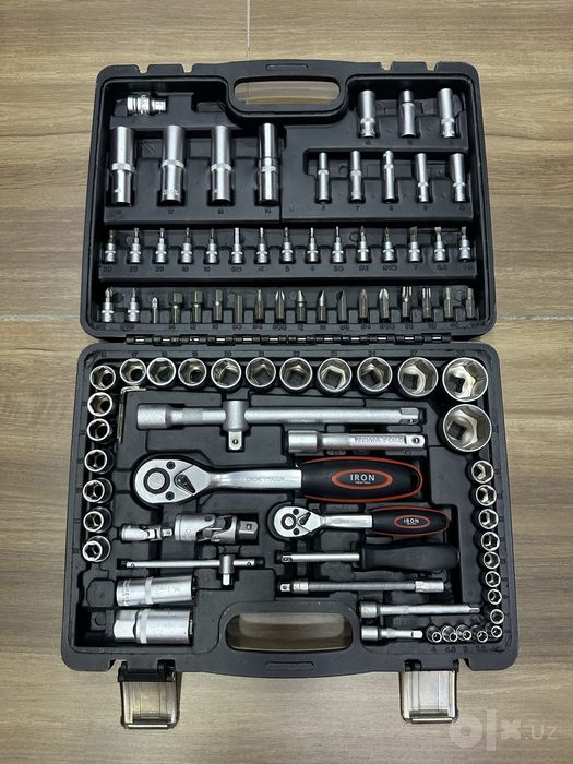 ключ набор инструментов kyuch nabor Iron 82pcs 108pcs 202pcs