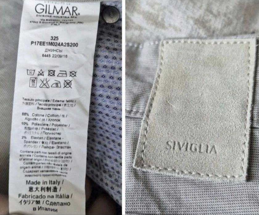 Pantaloni Bărbați Eleganţi Siviglia (Gilmar), Fabricat în Italia - 50