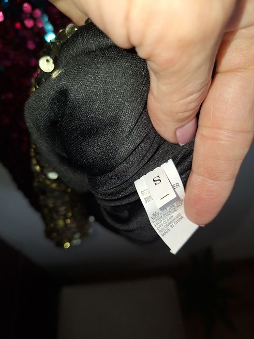 Rochie noua în bretele cu paiete