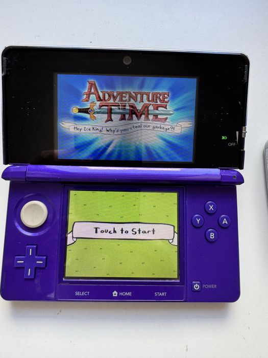 Nintendo 3ds purple