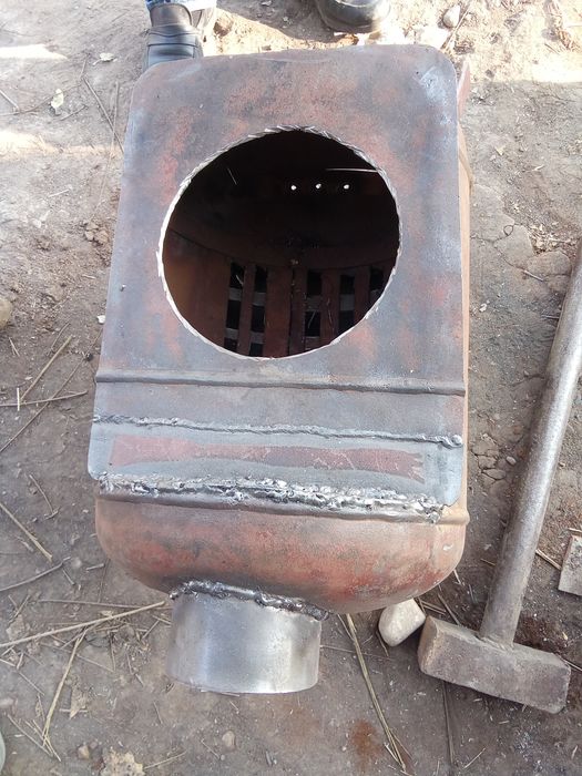 Gaz ballonli pechka yasab beramiz zakazga