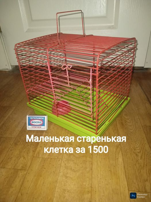 Клетки для попугая и хомяка