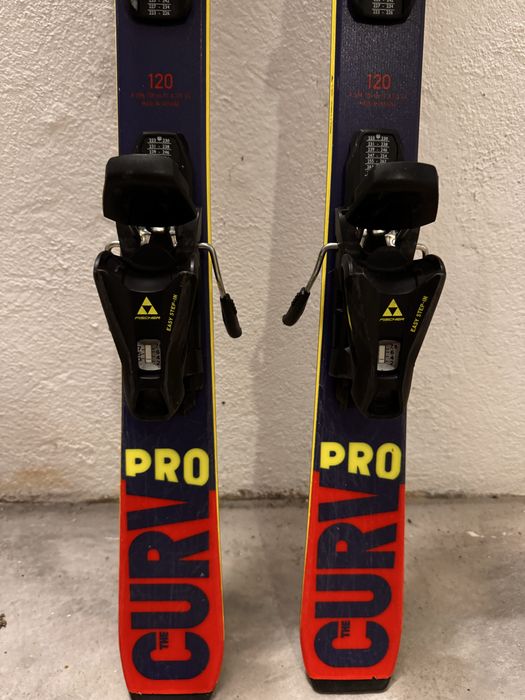 Schiuri COPII 120 cm FISCHER The Curv Pro + FS 7