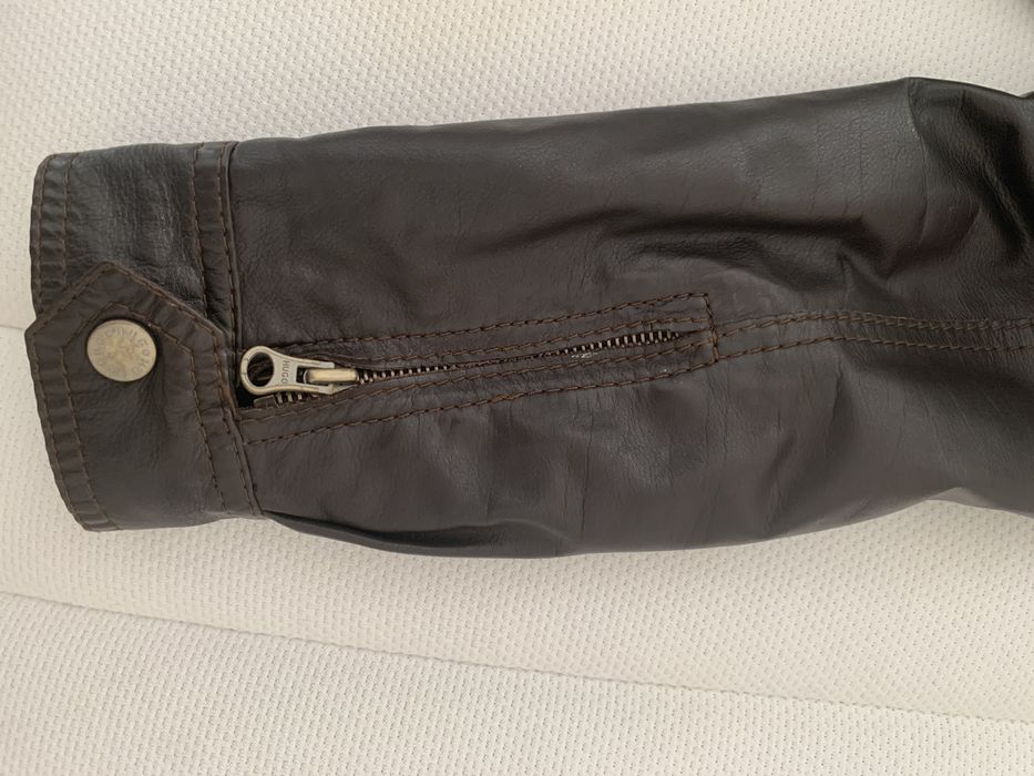 Кожено яке Hugo Boss