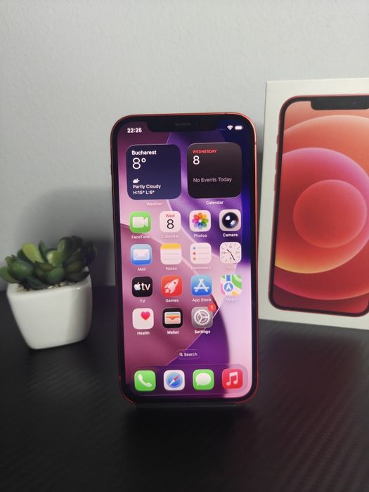 iPhone 12, 64GB RED • Ca Nou! • Complet Funcțional!