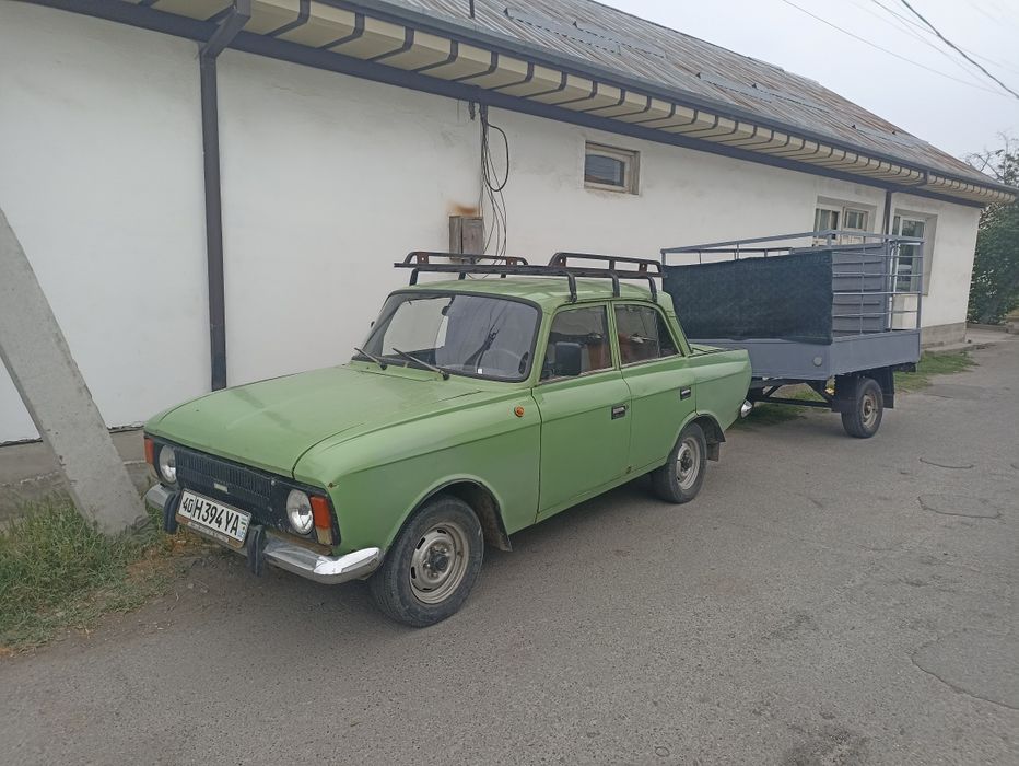 Масквич 412 Жигули коробка, прицепи Блан сотилади дакументлари бор