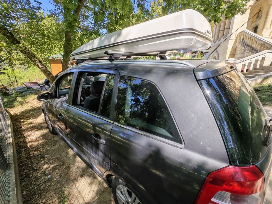 Opel Zafira 1.7 CDTI 125 CP  Motor Isuzu 7 locuri + 1 turbină de rezervă + 1 set de jante cu cauciucuri de iarnă montate +  portbagaj auto extern