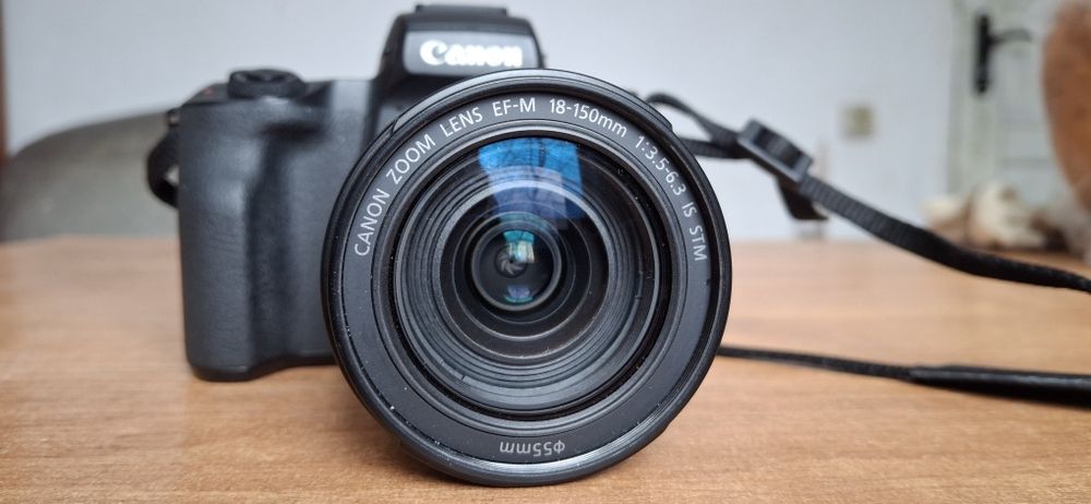 Фотоаппарат Canon eos m50 mark ii ef-m18-150.