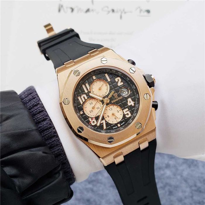 Ceas bărbătesc automat Audemars Piguet Royal Oak Offshore portocaliu