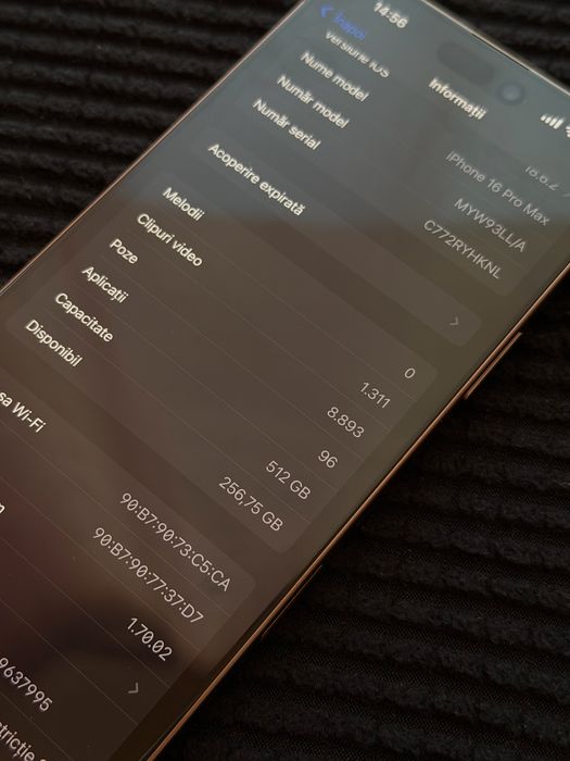 Iphone 16 Pro Max Desert Titanium 512 GB