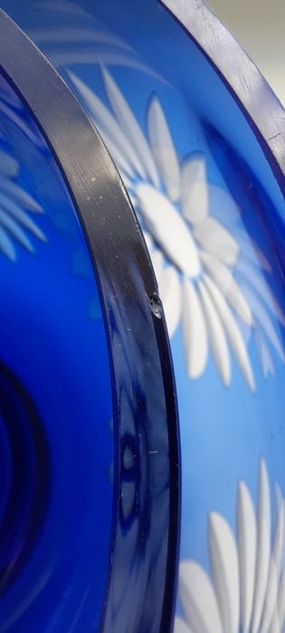 Набор салатников цветное стекло