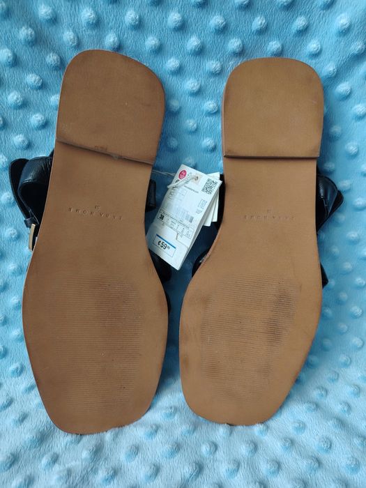 Sandale Zara din piele Noi masura 38