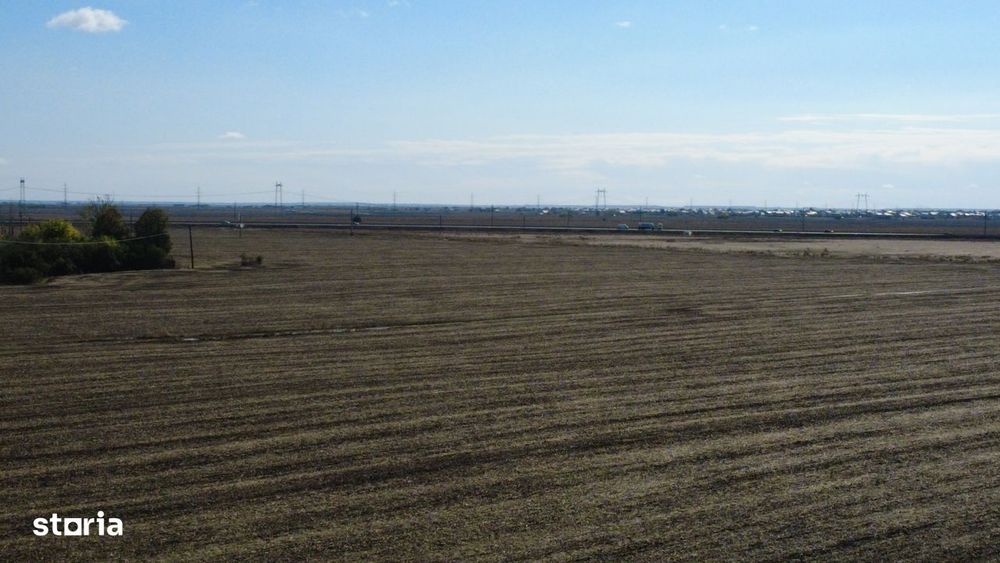Teren 33500 m.p. PUZ aprobat - Industrial - Servicii