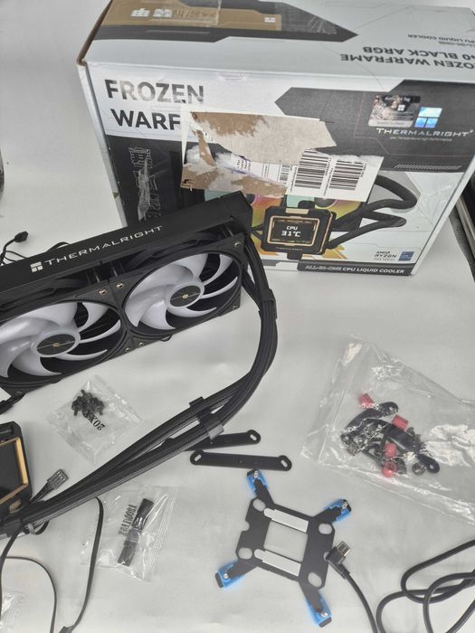 Cooler CPU Thermalright Frozen Warframe 240 Black ARGB (Fără Pastă)