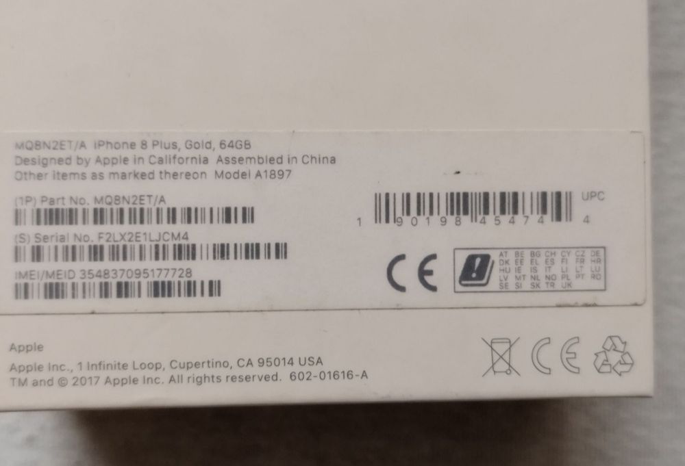 iPhone 8 Plus Gold 64GB Айфон