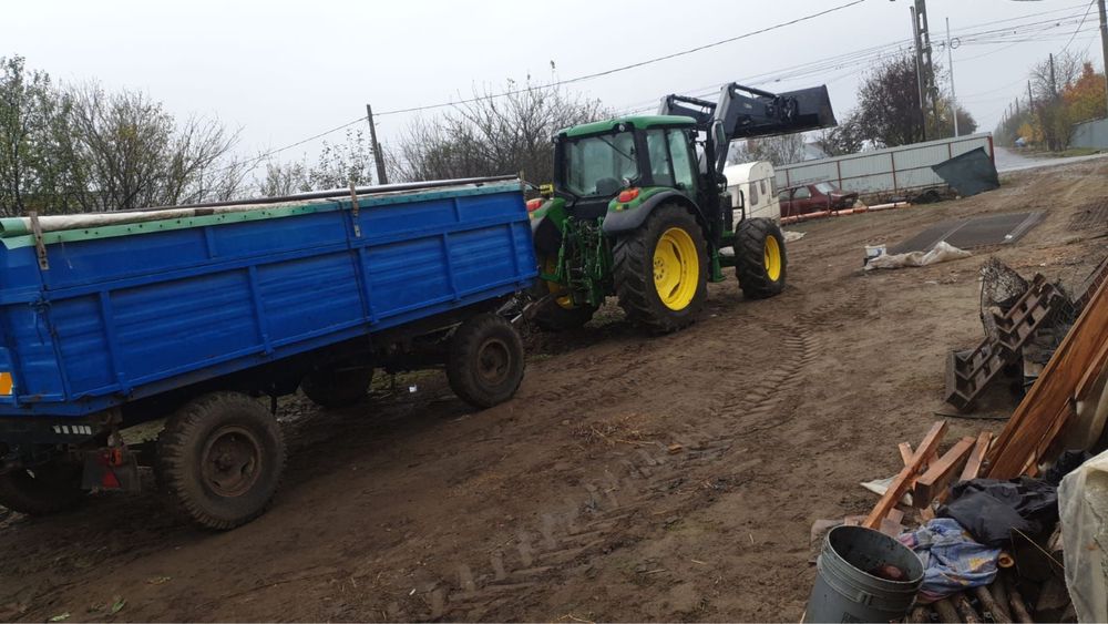 Remorca cereale, basculabila