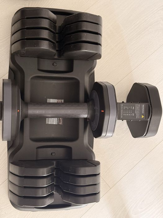 Gantera reglabilă 6,5–24,5 kg (55 lb) cu suport – reglare rapidă