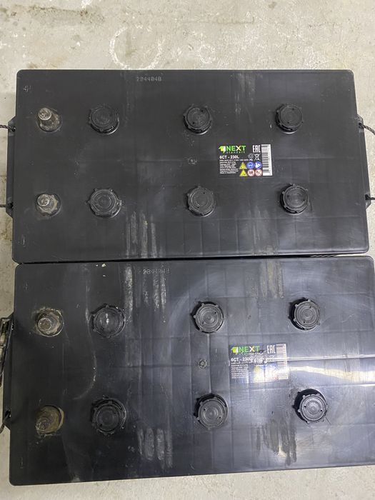 Аккумуляторы бу 230Ан , отличные