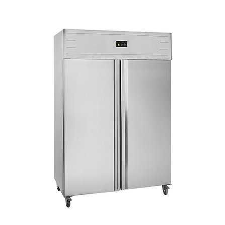 Dulap Congelare Danemarca cu 2 usi, Inox, -14 -24C, GUF140, NOU