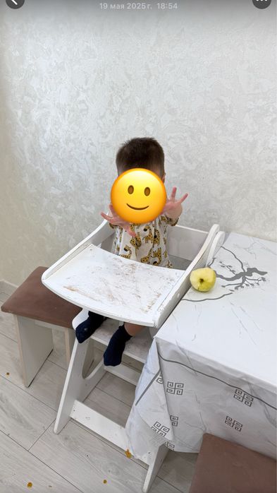 Растущий стул + столик