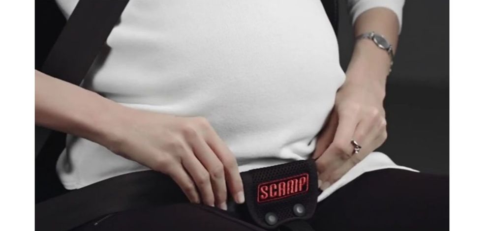 Deviator centura de siguranta pentru gravide