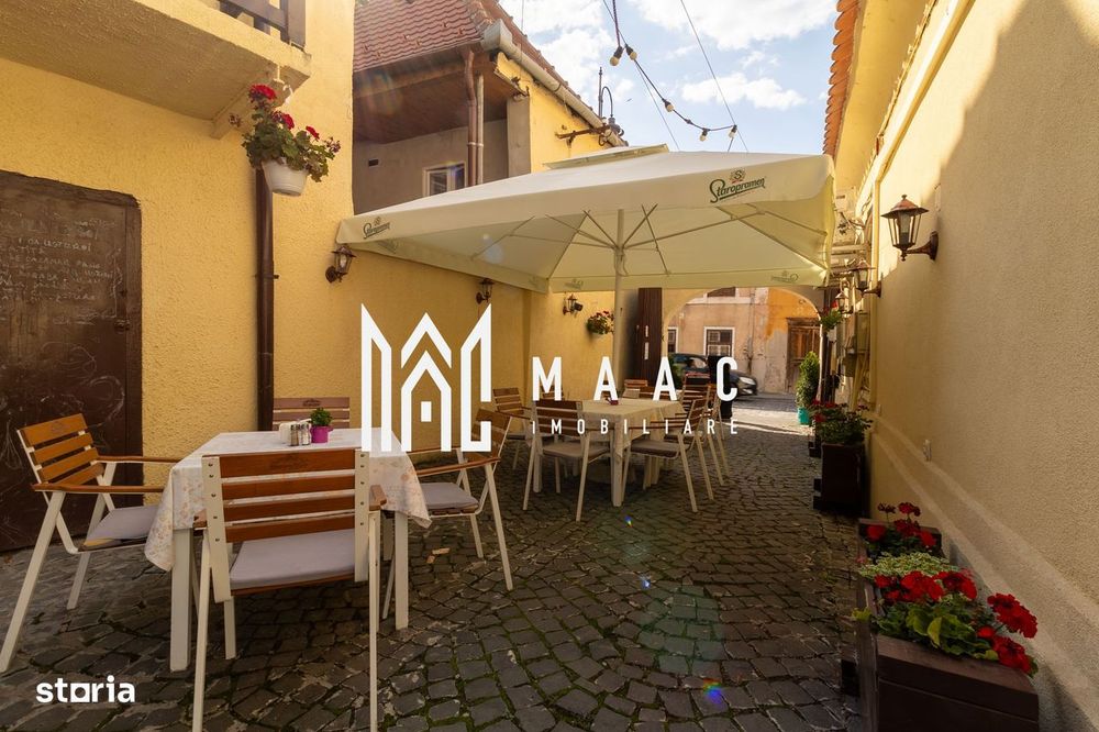 Restaurant de închiriat | Ultracentral, Sibiu | terasă 180 mp