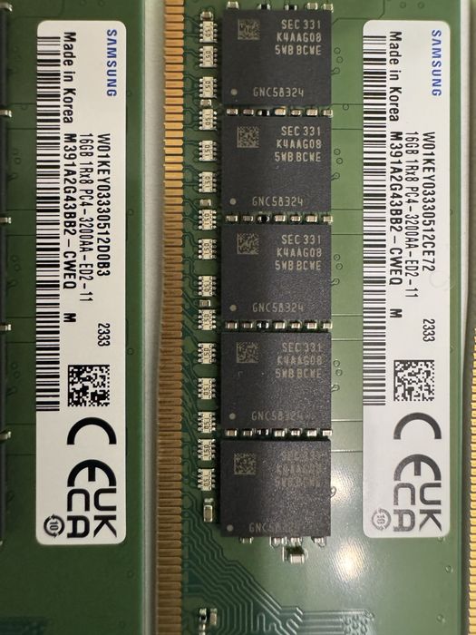 ОЗУ UDIMM DDR4 ECC 16Gb для начального сервера