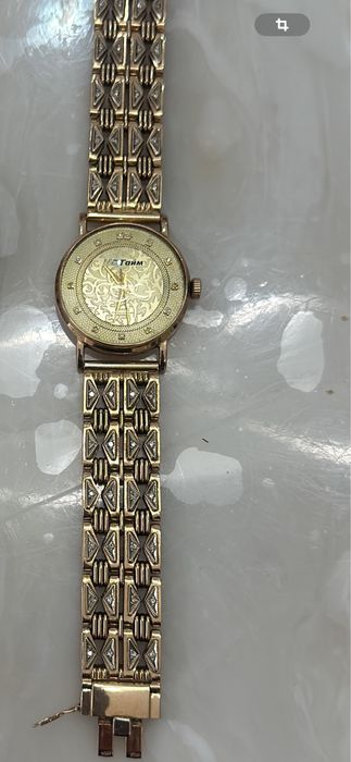 Часы мужские золотые