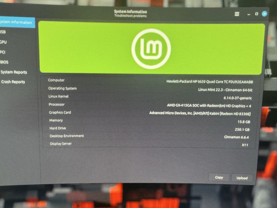 HP Thin Client T620
