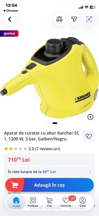Aparat curatenie Karcher Aburi