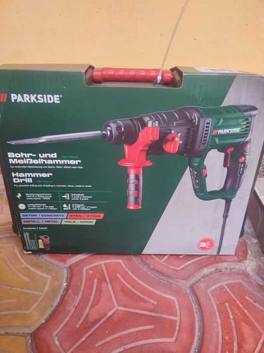 Ciocan rotopercutor Parkside PBH 1050 bormașină percuție