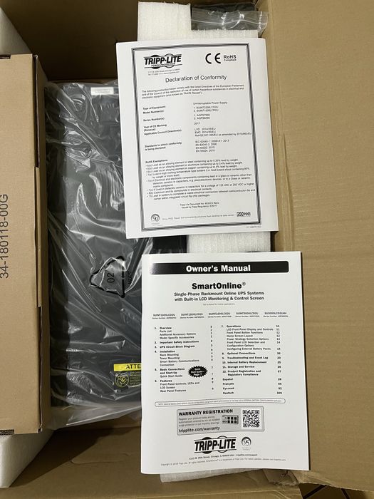 UPS “Tripp-Lite” SUINT 1500LCD2U