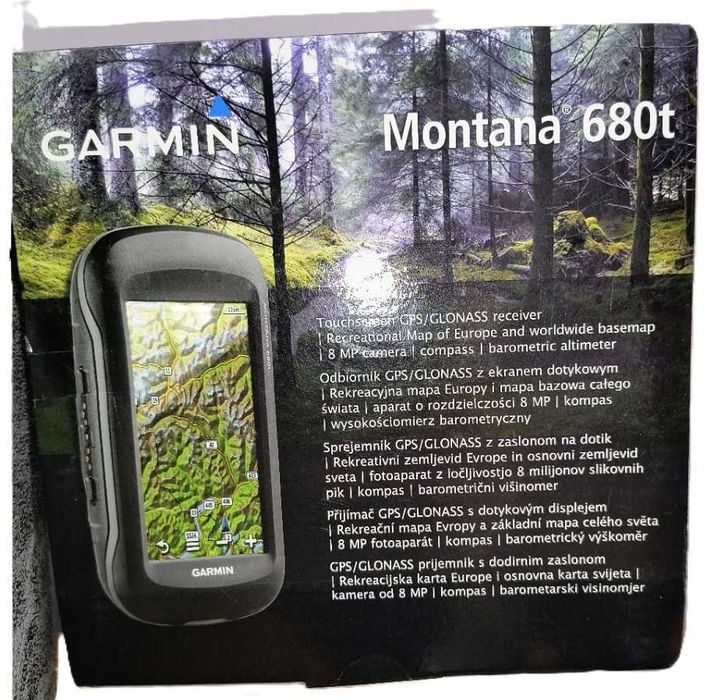Garmin Montana 680t – GPS outdoor de top pentru cei care merg oriunde