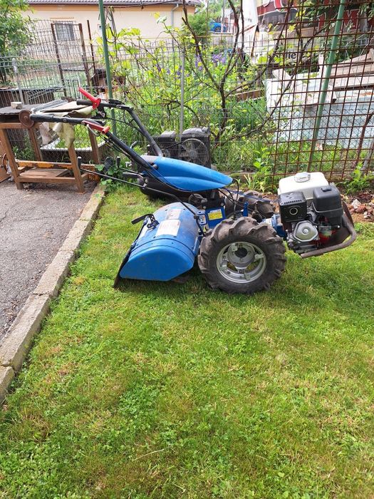 Motocultor BCS 730 cu sateliți și freza de 65 cm motor Honda 9 cai