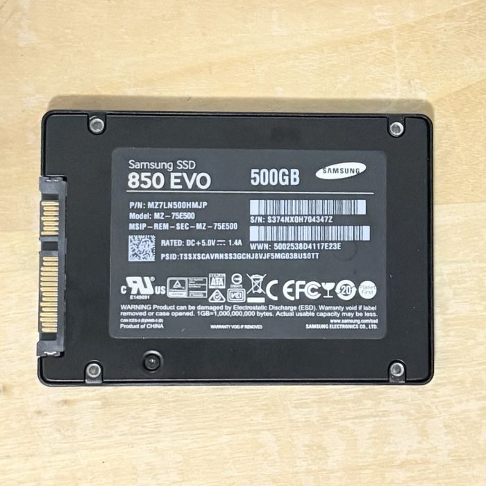 SSD mSATA 512GB/ Samsung EVO 850 SSD 2.5 500GB