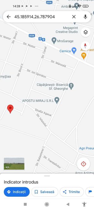 Vand teren pentru casa in Maracineni Capatanesti Buzau