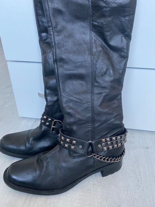 Ботуши, чизми естествена кожа