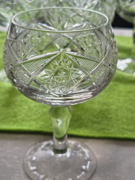 Кристален сервиз за коняк ,, Ропотамо,,на Китка, 6бр., 130лева