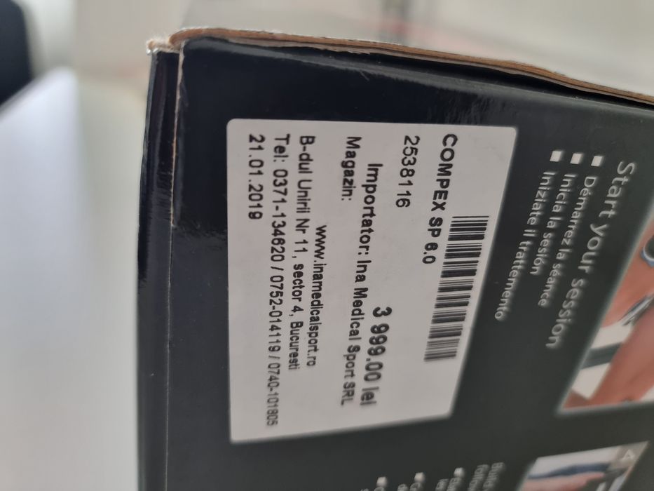 Aparat Compex 06 - Aparat fizioterapie/recuperare