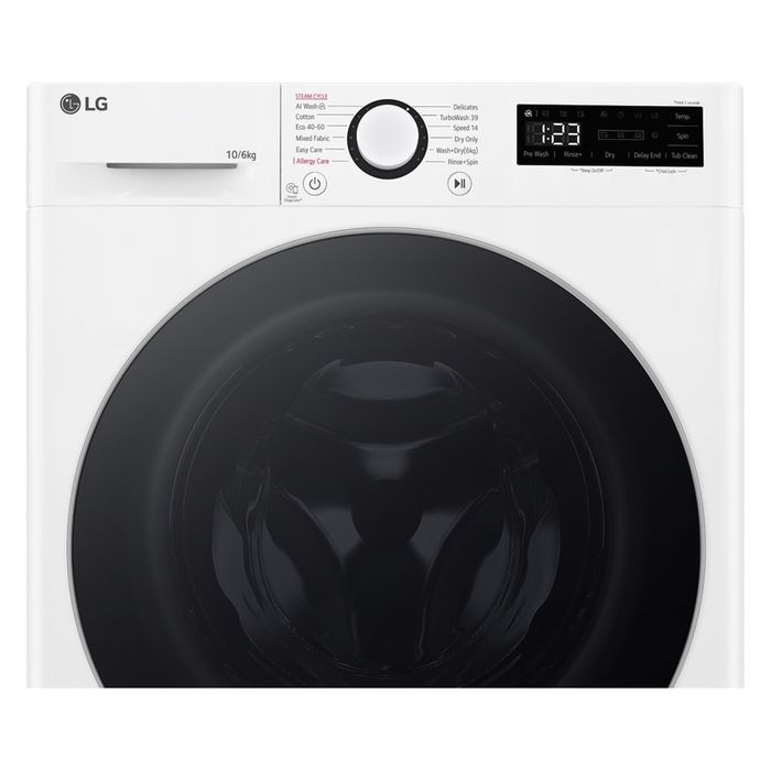 Пералня със сушилня LG F4DR510S1W 10/6 кг – почти нова, 5 г. гаранция