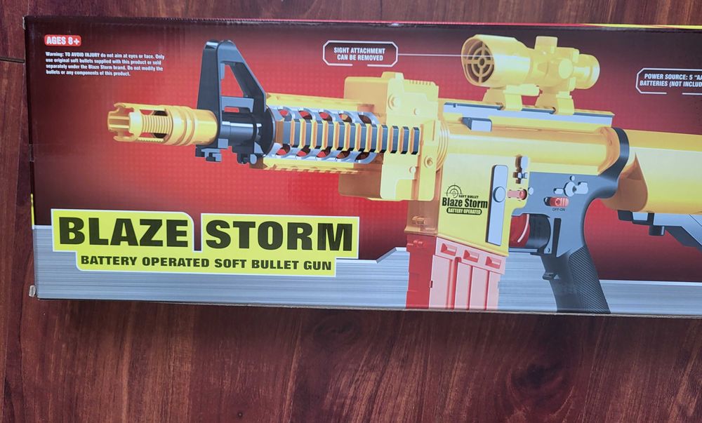 Бластер пистолет автомат