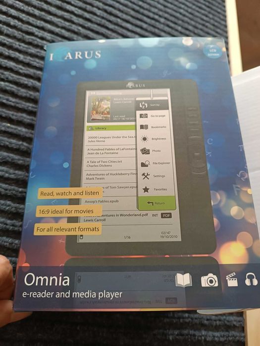 Електронен четец, e-reader ICARUS Omnia