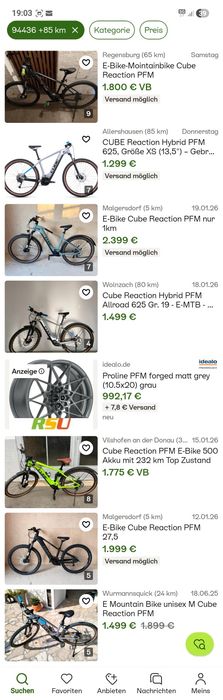 Vând Bicicletă Electrică MTB Cube Reaction Hybrid Performance | 2280 k